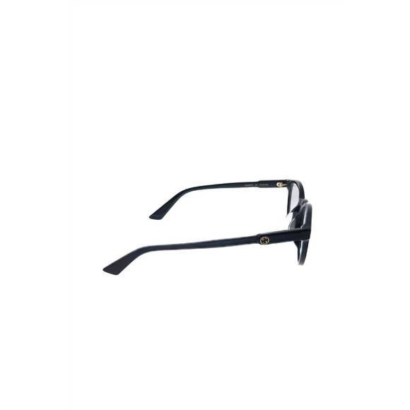 NEW GUCCI round acetate eyeglasses in black - Picture 3 of 3